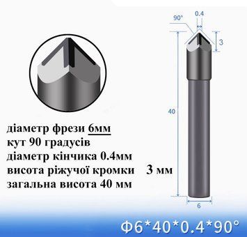 90W6M (4 леза) полікристалл Ф6-0.4-40 90 гр.