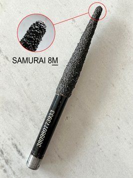 SAMURAI8M алмазна фреза вакуумного напилення Ф12-5-80-150